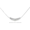 Seven Stone Diamond Halo Pendant - Image 2
